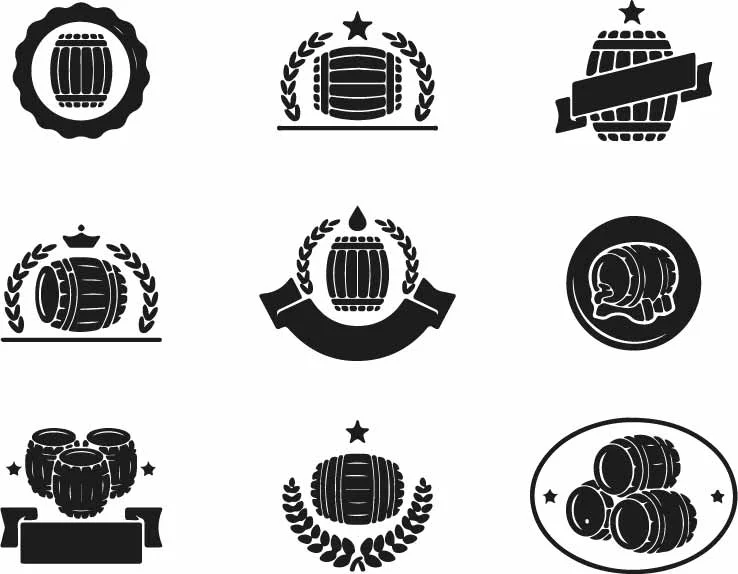 Vintage Culinary Badges And Gastronomy Insignia Free Vector