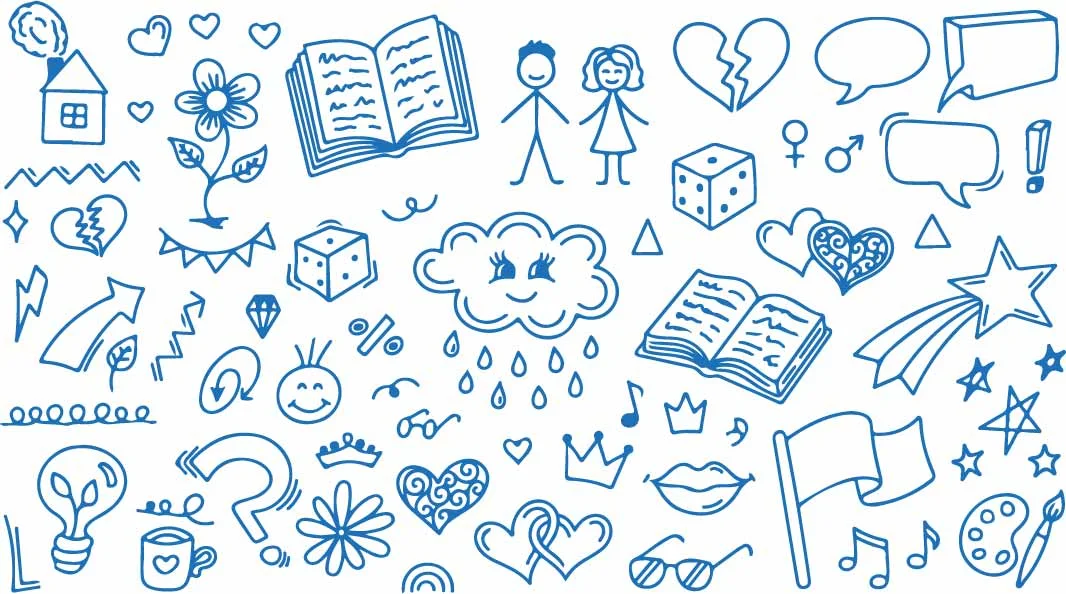 Back To School Children Classroom Doodles Free Vector