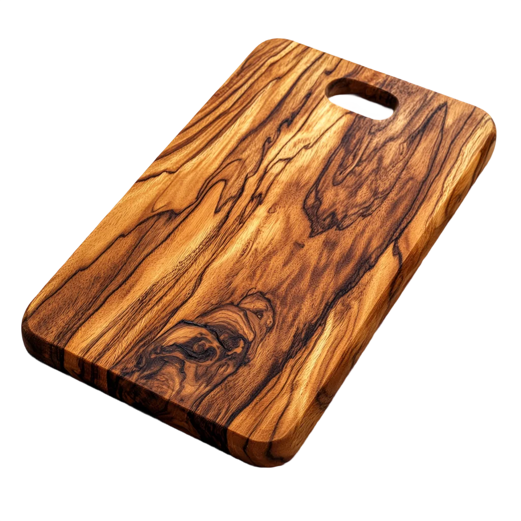 Grained Hardwood Cutting Board Kitchen Platter Free PNG