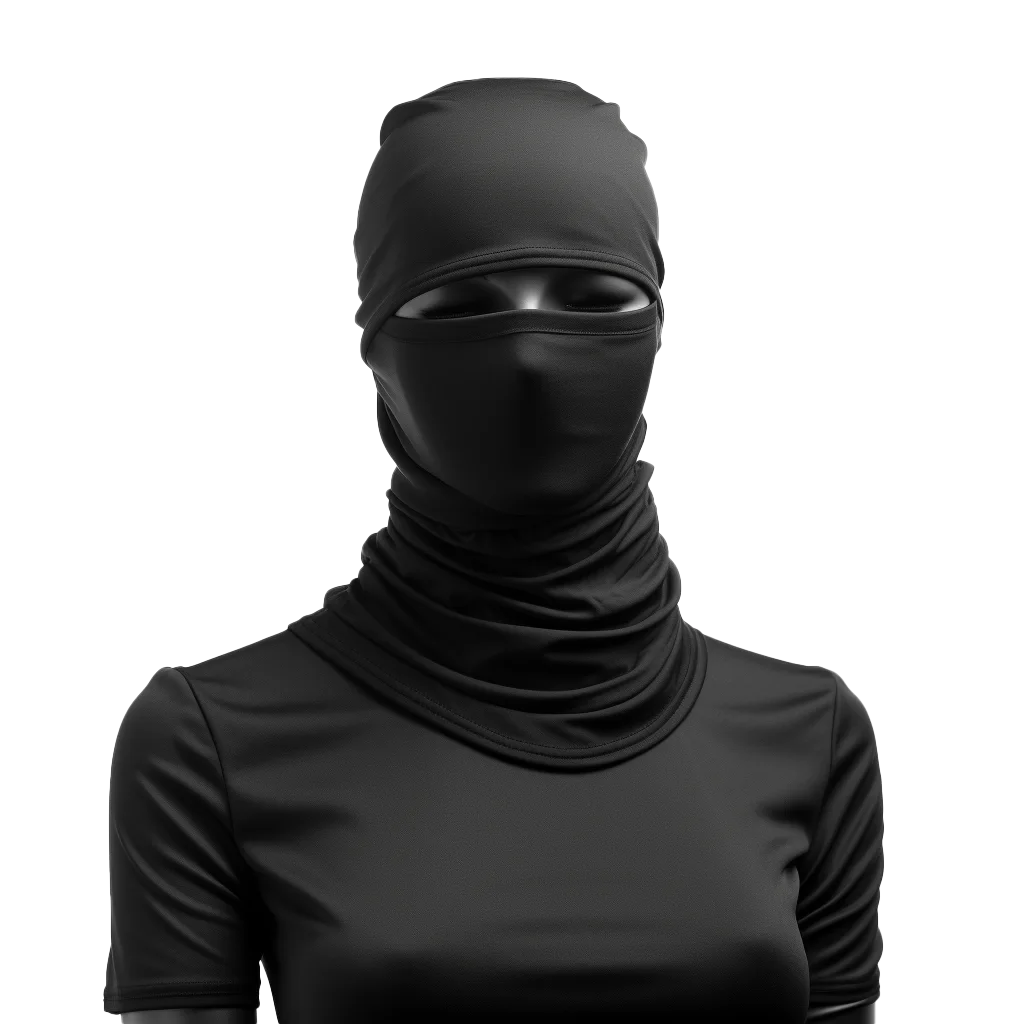 Female Head Balaclava Mask Free PNG
