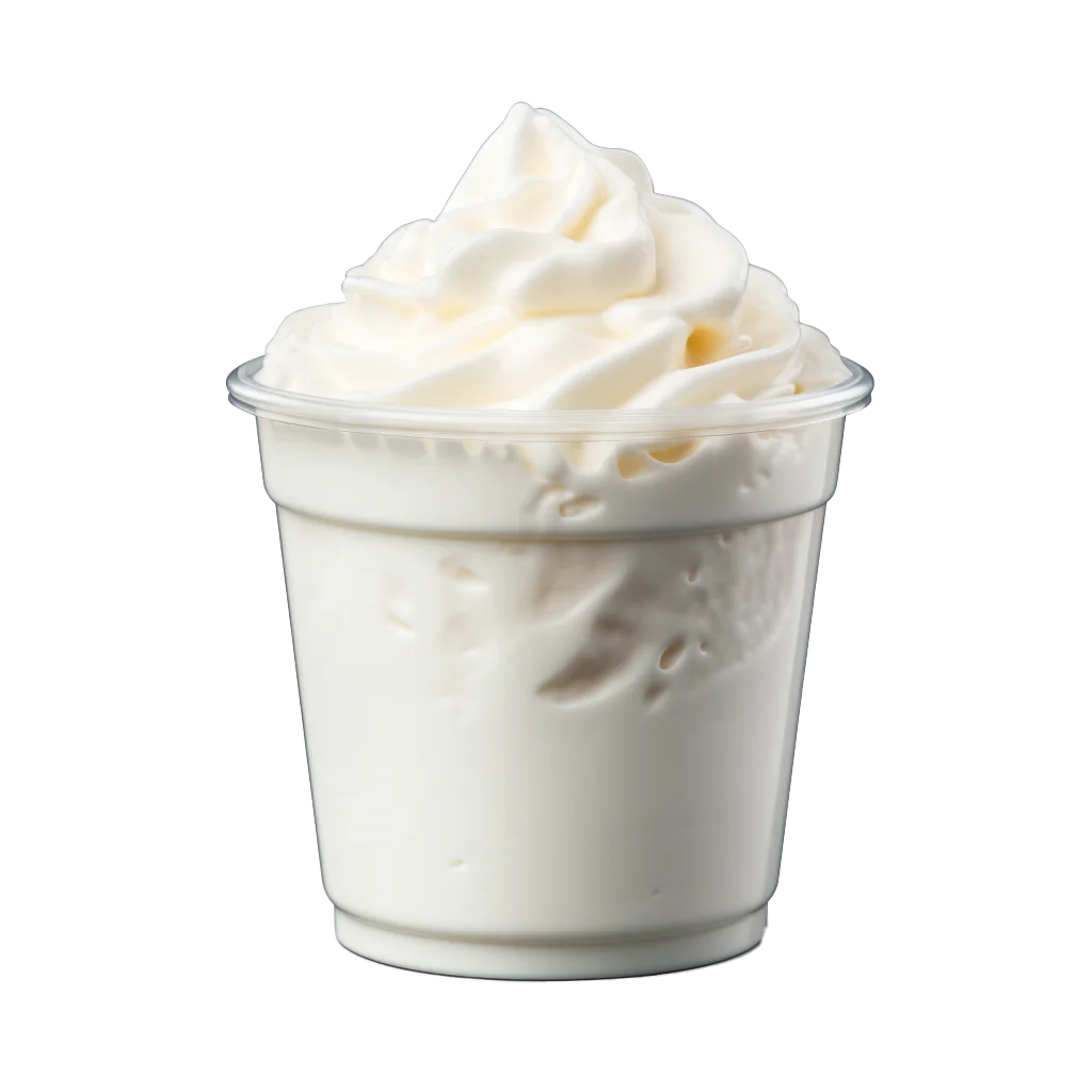 Vanilla Milkshake Cup Free PNG