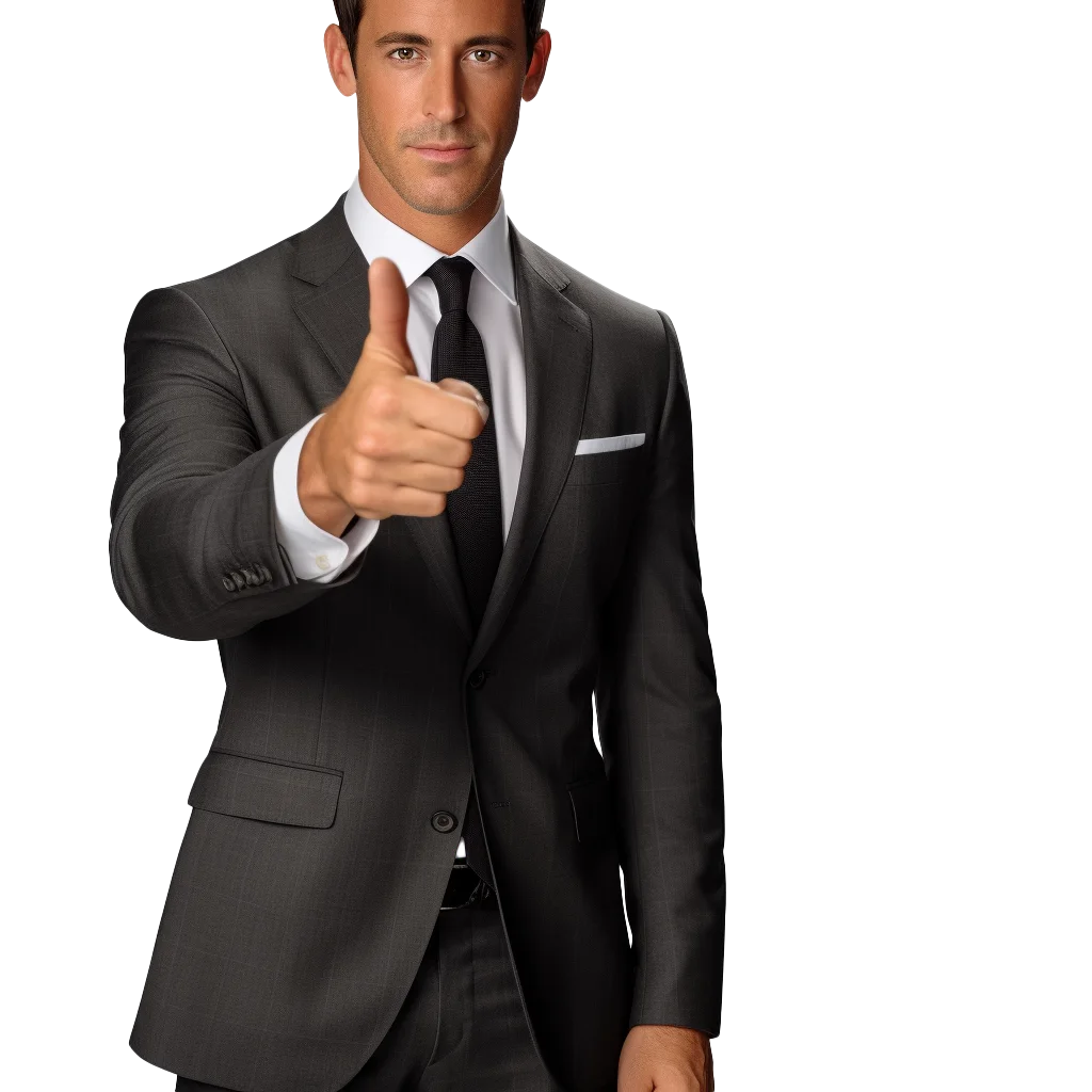 Businessman Giving Thumbs Up Free PNG