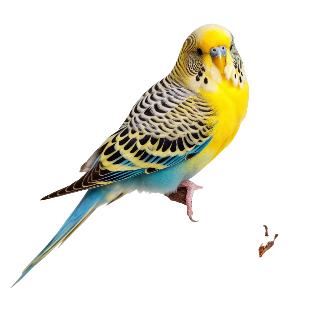 Yellow And Blue Budgerigar Parakeet Pet Bird Cutout Free PNG