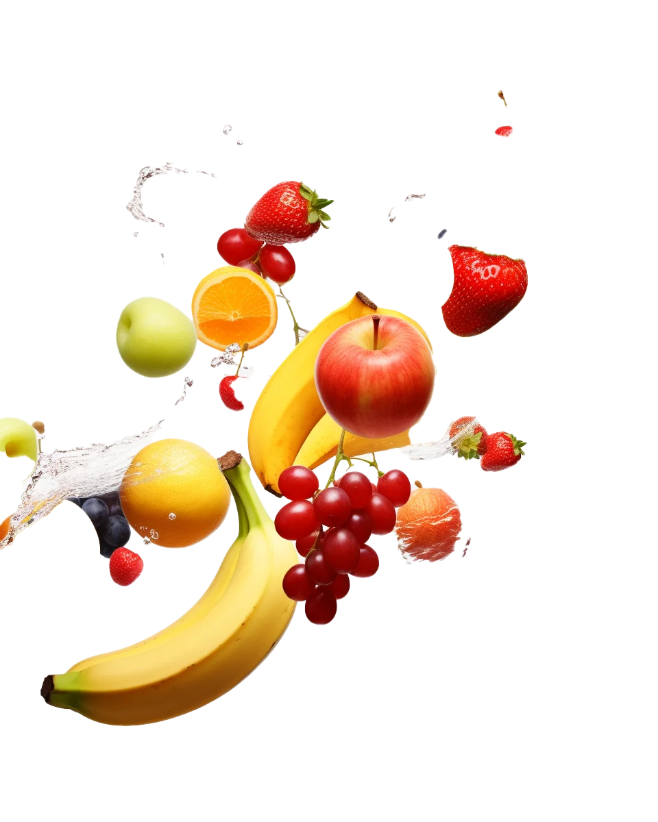Splashing Fresh Fruit Mix Healthy Smoothie Diet Free PNG