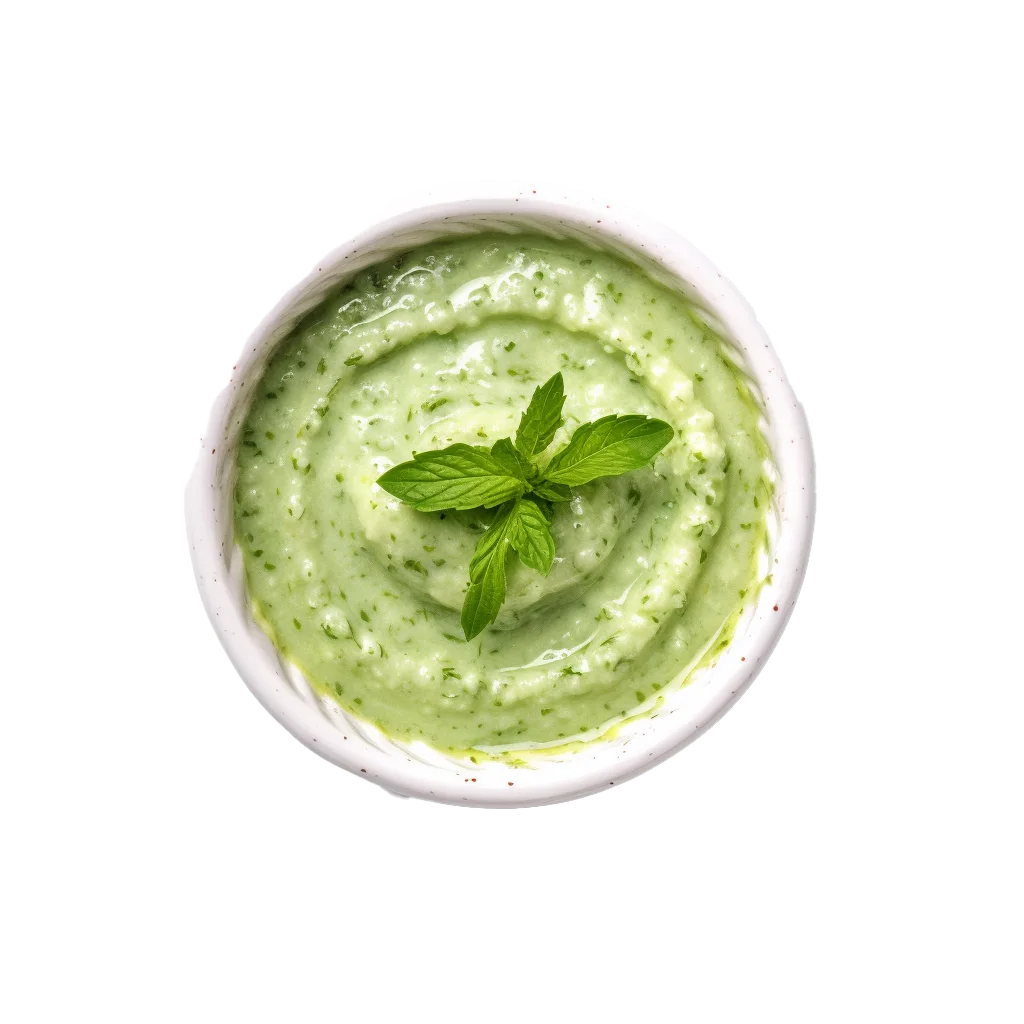 Fresh Green Guacamole Avocado Dip Bowl Cutout Free PNG