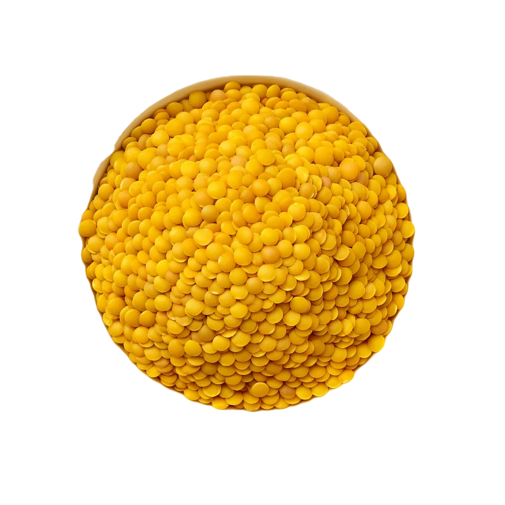 Whole Yellow Mustard Seeds Round Pile Free PNG