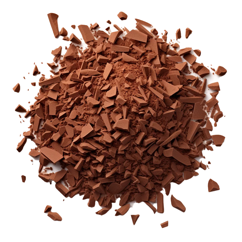 Pile of Finely Shaved Milk Chocolate Free PNG