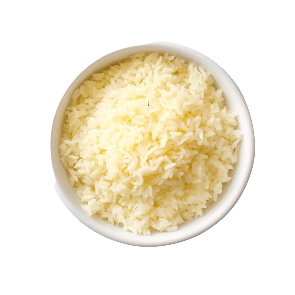 Grated Mozzarella Cheese in White Bowl Free PNG