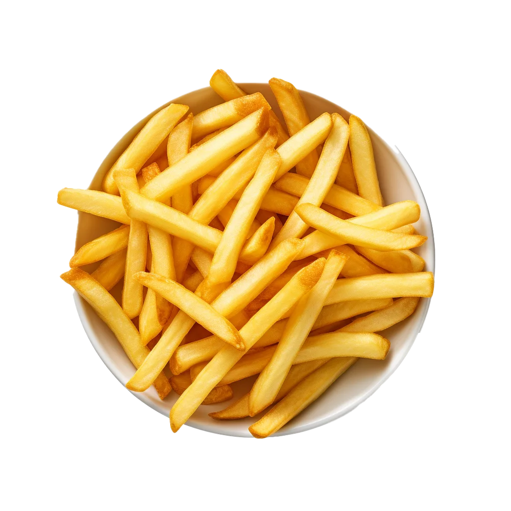 Crispy Golden French Fries Free PNG