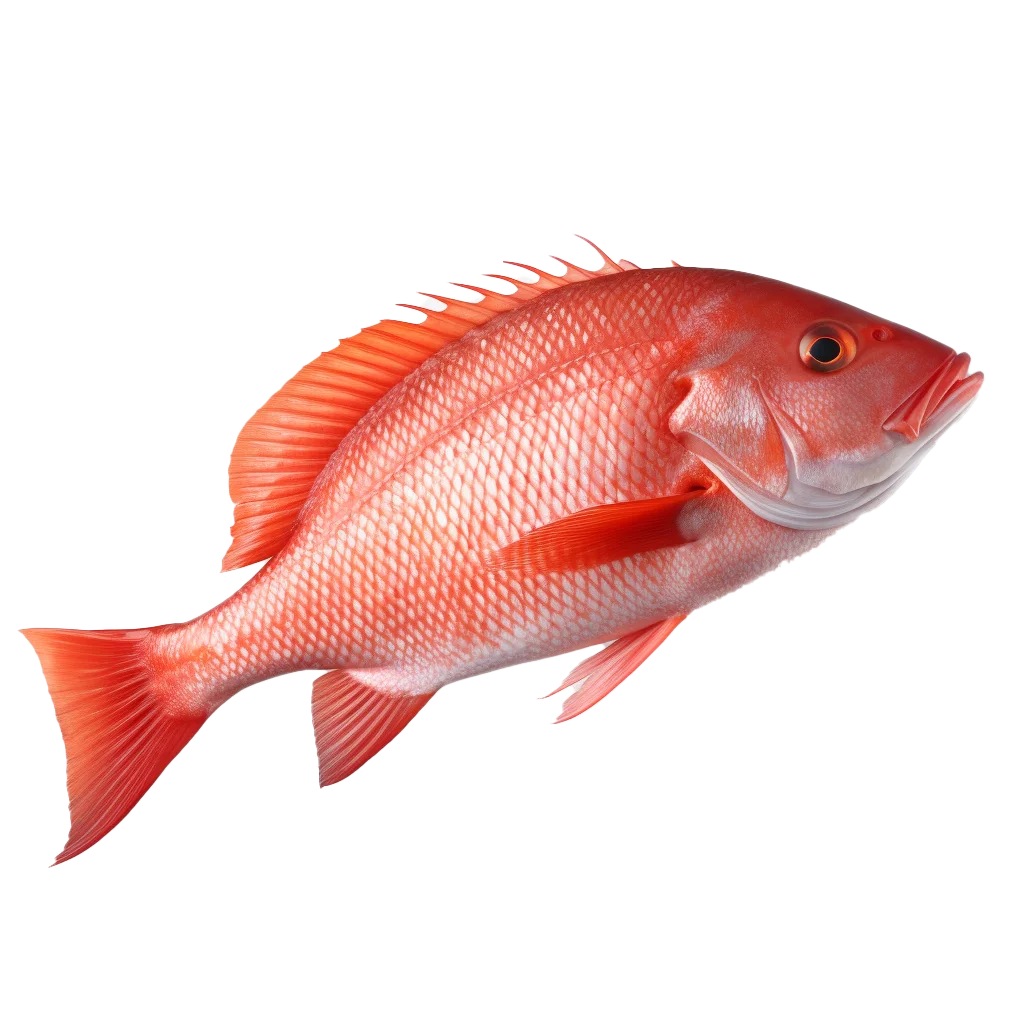 Red Snapper Fish Side Profile Free PNG