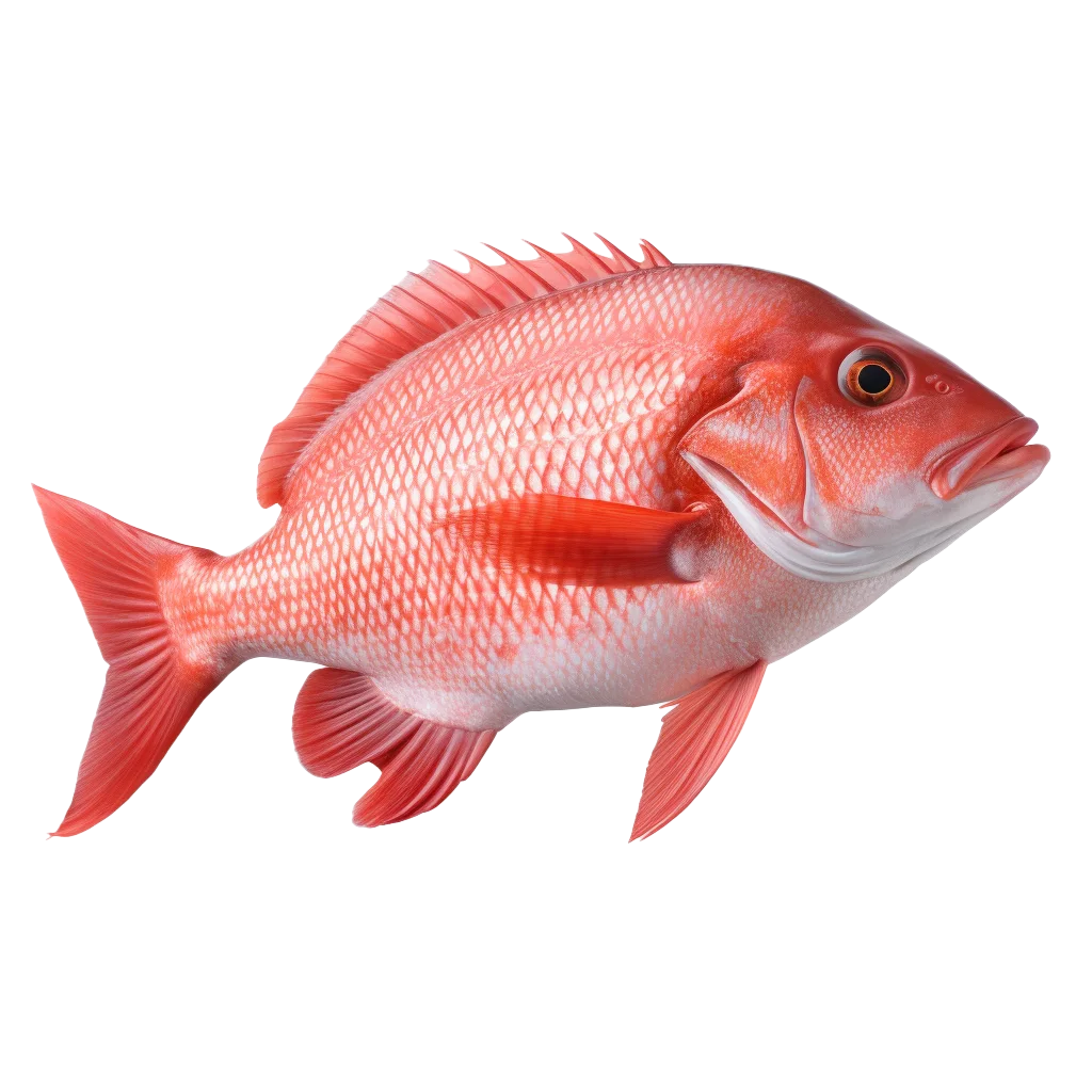 Red Snapper Fish Swimming Free PNG