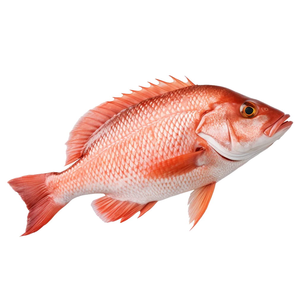 Fresh Red Snapper Saltwater Fish Free PNG