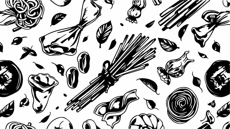 Herbs and Spices Seamless Pattern Free Vector Art