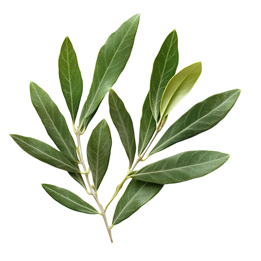Lush Green Olive Tree Leaf Branch Free PNG