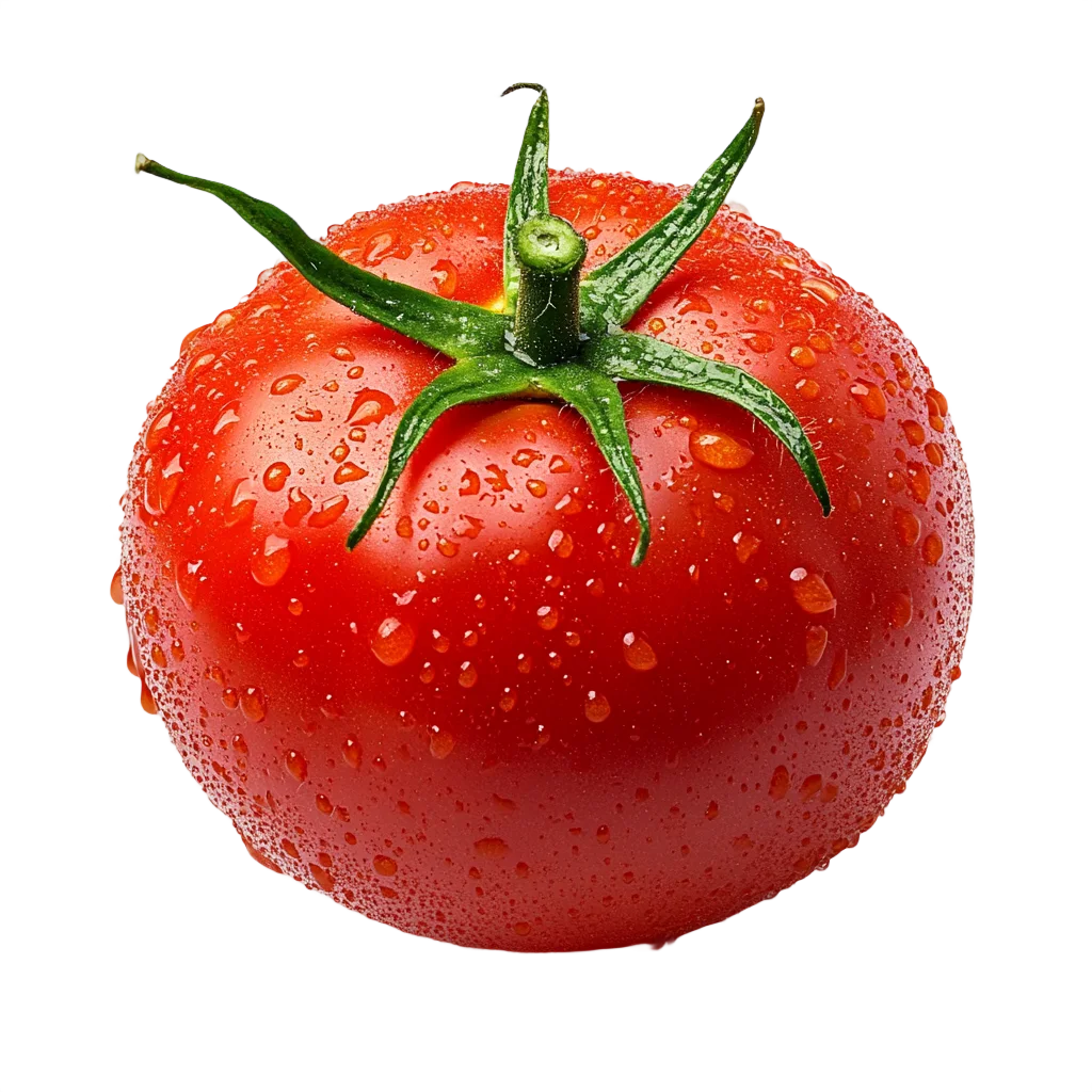 Fresh Whole Juicy Red Beefsteak Tomato Free PNG