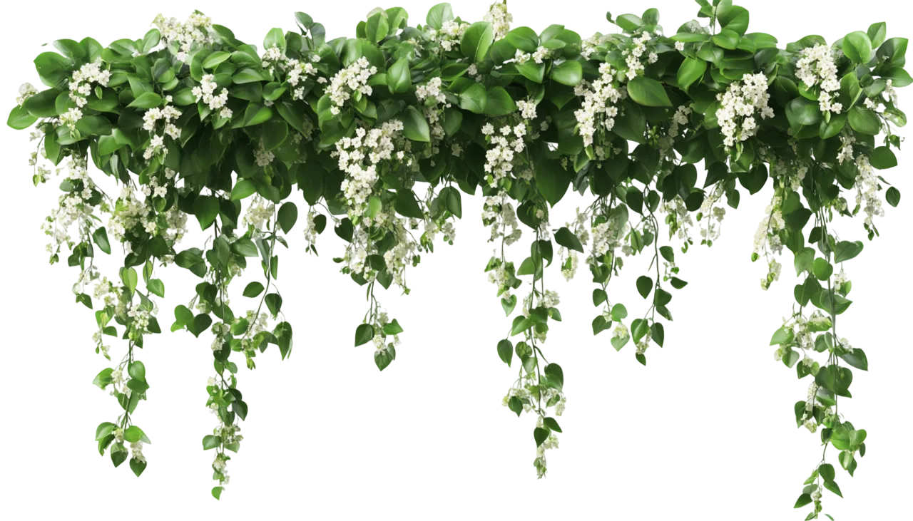 Trailing Ivy Hanging Vine Green Leaves Foliage Free PNG