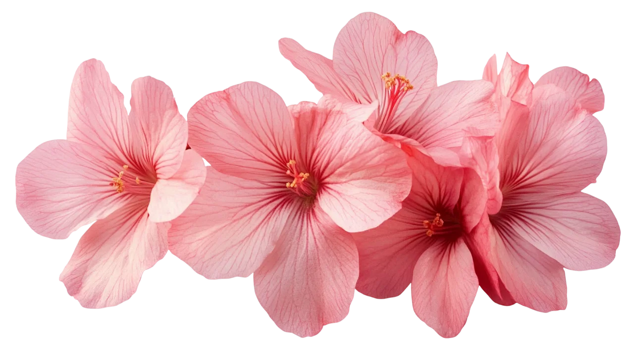 Pink Cherry Blossom Flower Garland Hanging Swag Free PNG