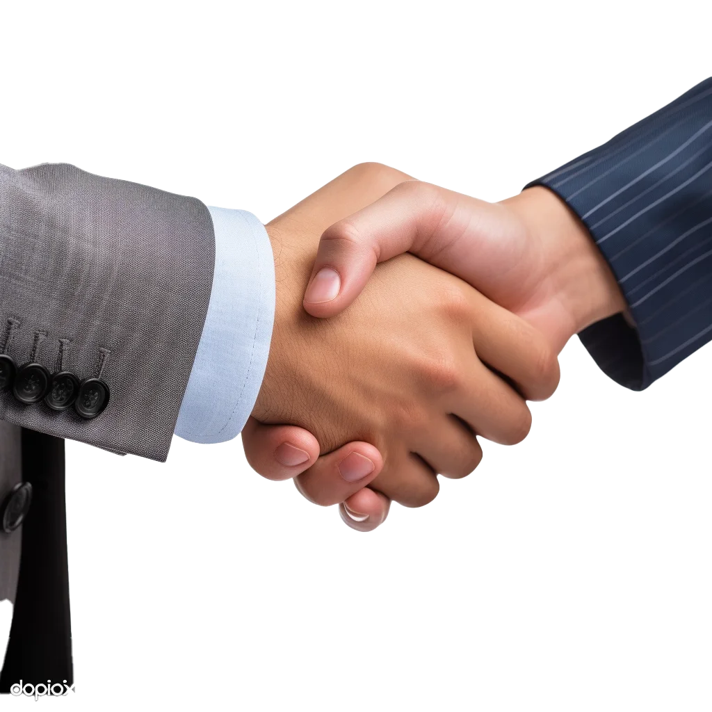 Business People Shaking Hands Successful Deal Free PNG