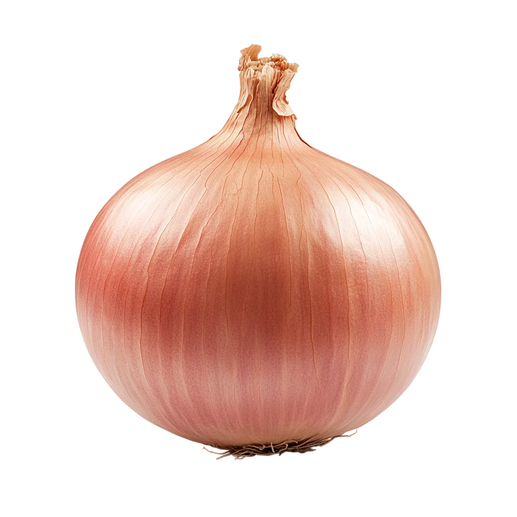 Onion Bulb with Golden Skin Free PNG