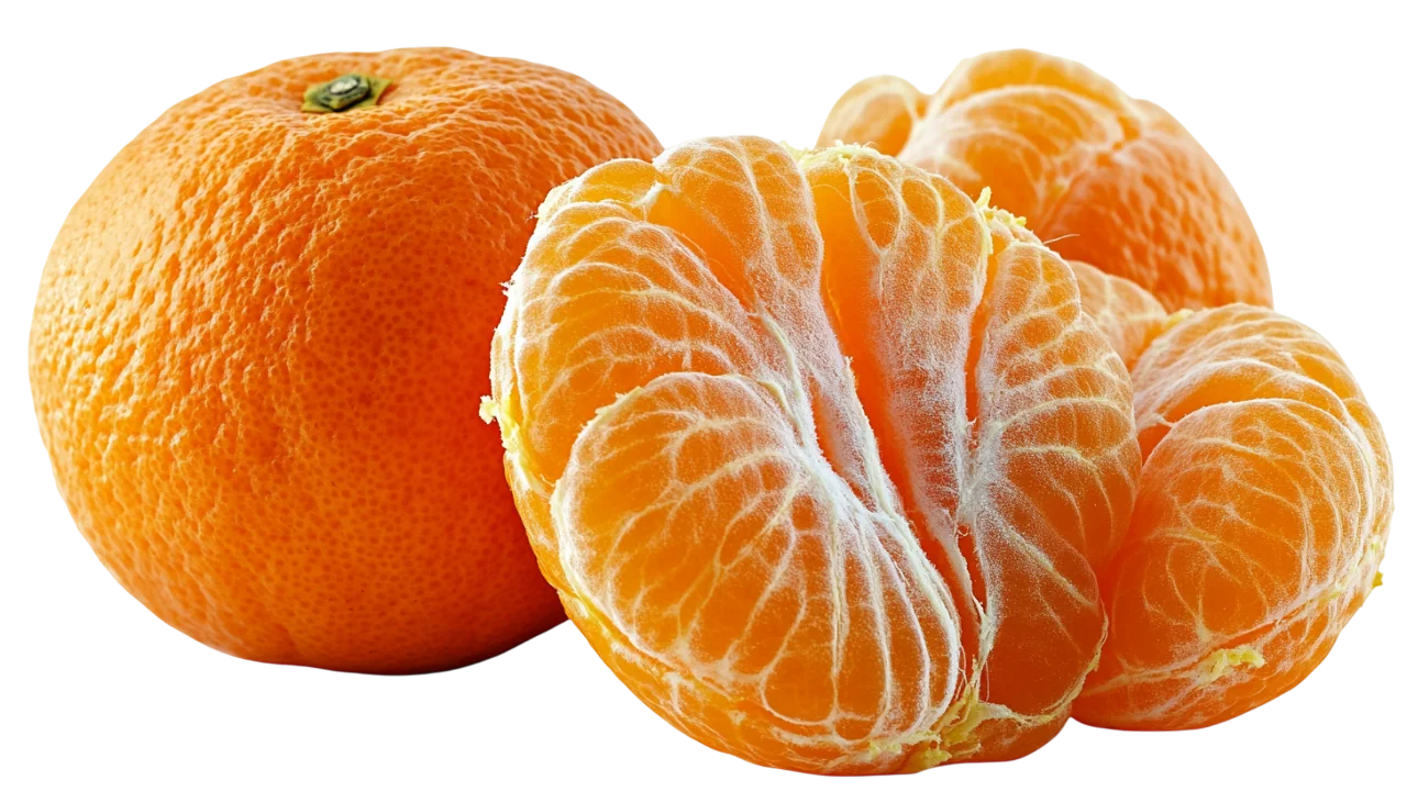 Peeled Mandarin Orange Slices Free PNG Food