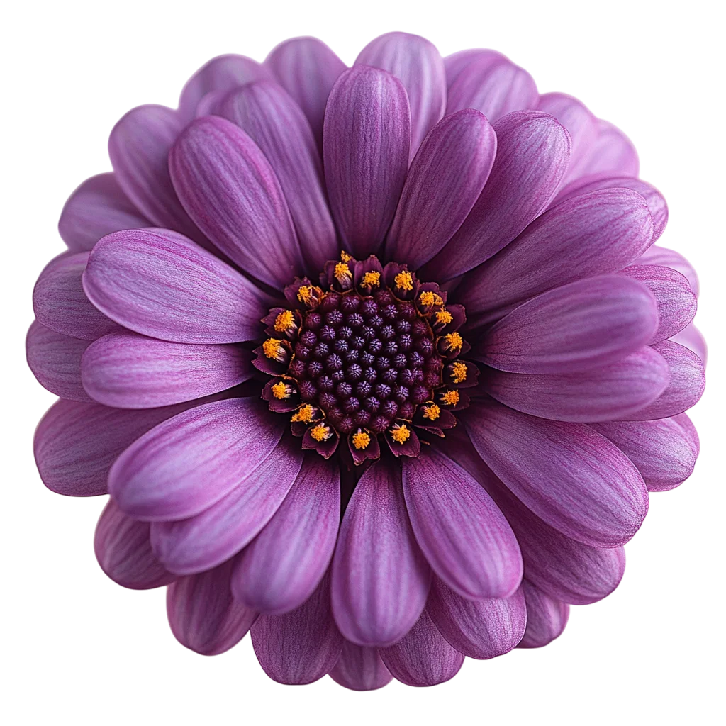 Purple African Daisy Osteospermum Flower Free PNG