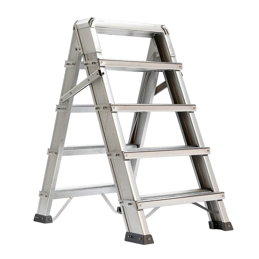Aluminum Folding Step Stool Ladder Free PNG