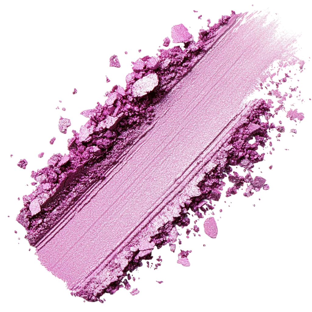 Purple Eyeshadow Powder Smear Free PNG Texture