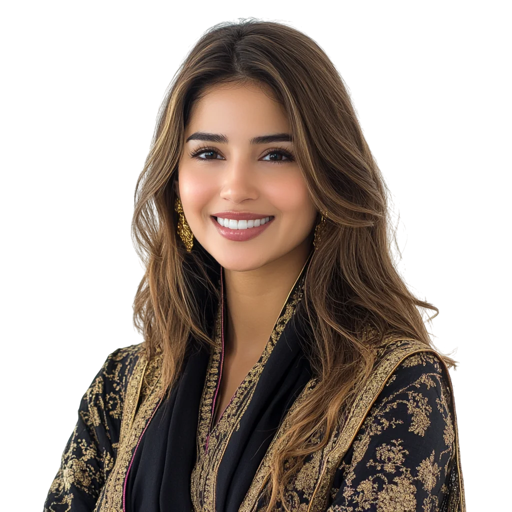 Beautiful Smiling Woman Portrait Free PNG Cutout