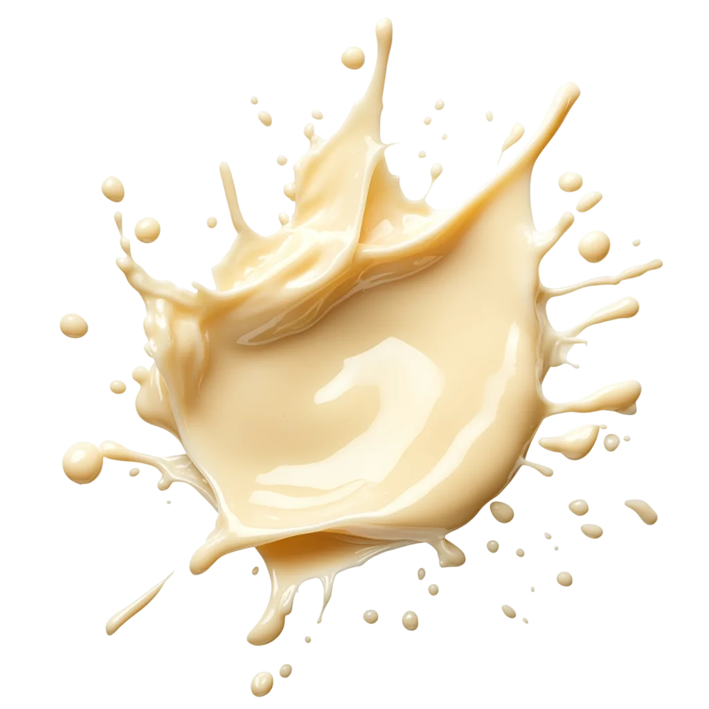 Dynamic Creamy Mustard Dip Splash Free PNG Sauce