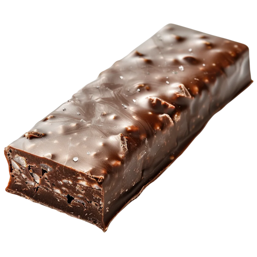 Chocolate Nut Protein Energy Bar Snack Free PNG