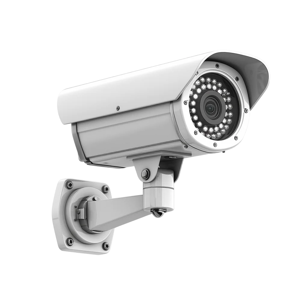 Wall Mount Outdoor Security Bullet Camera Free PNG