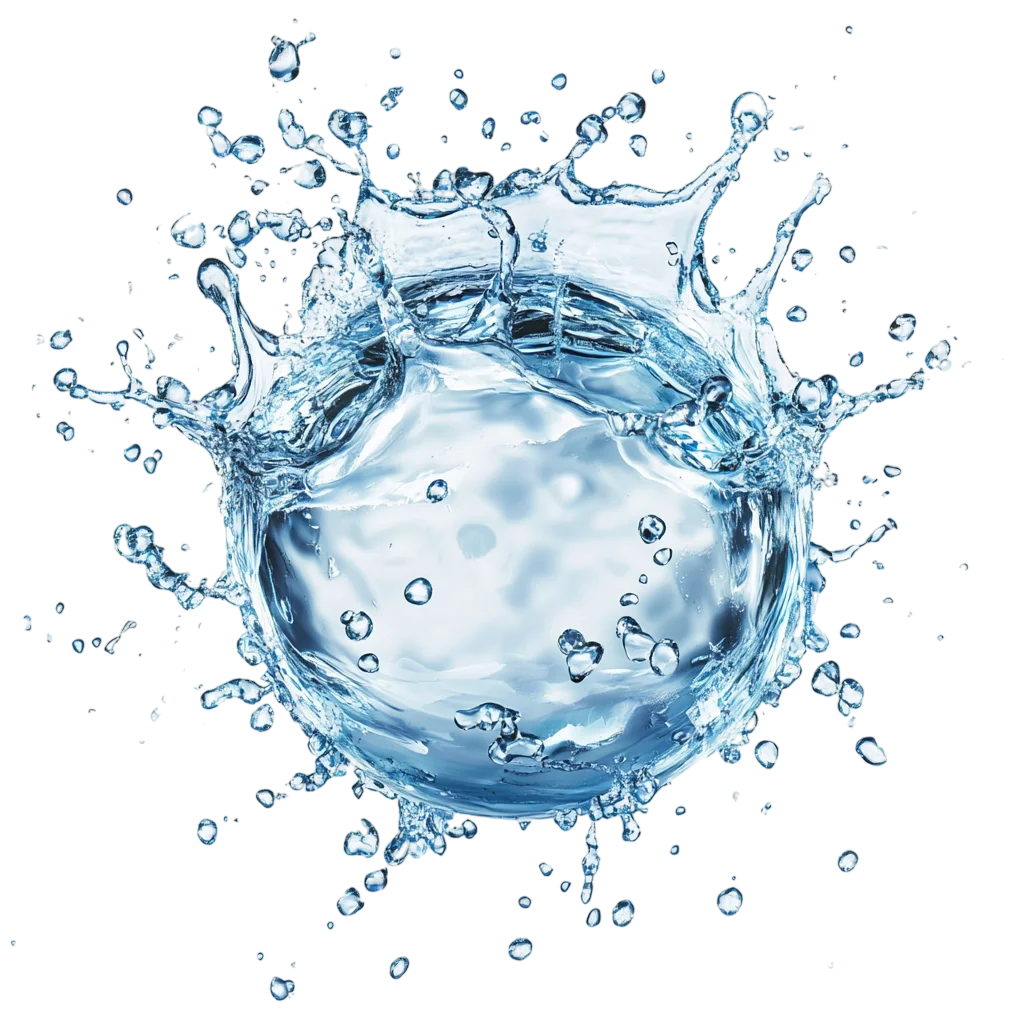 Blue Water Splash Ring Circle Free PNG