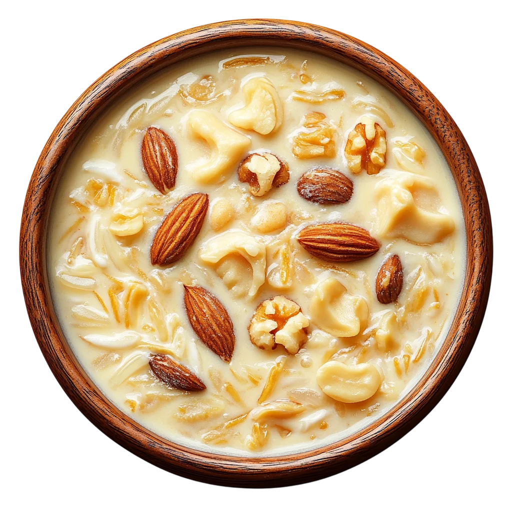 Warm Oatmeal Cereal with Toasted Walnuts Free PNG