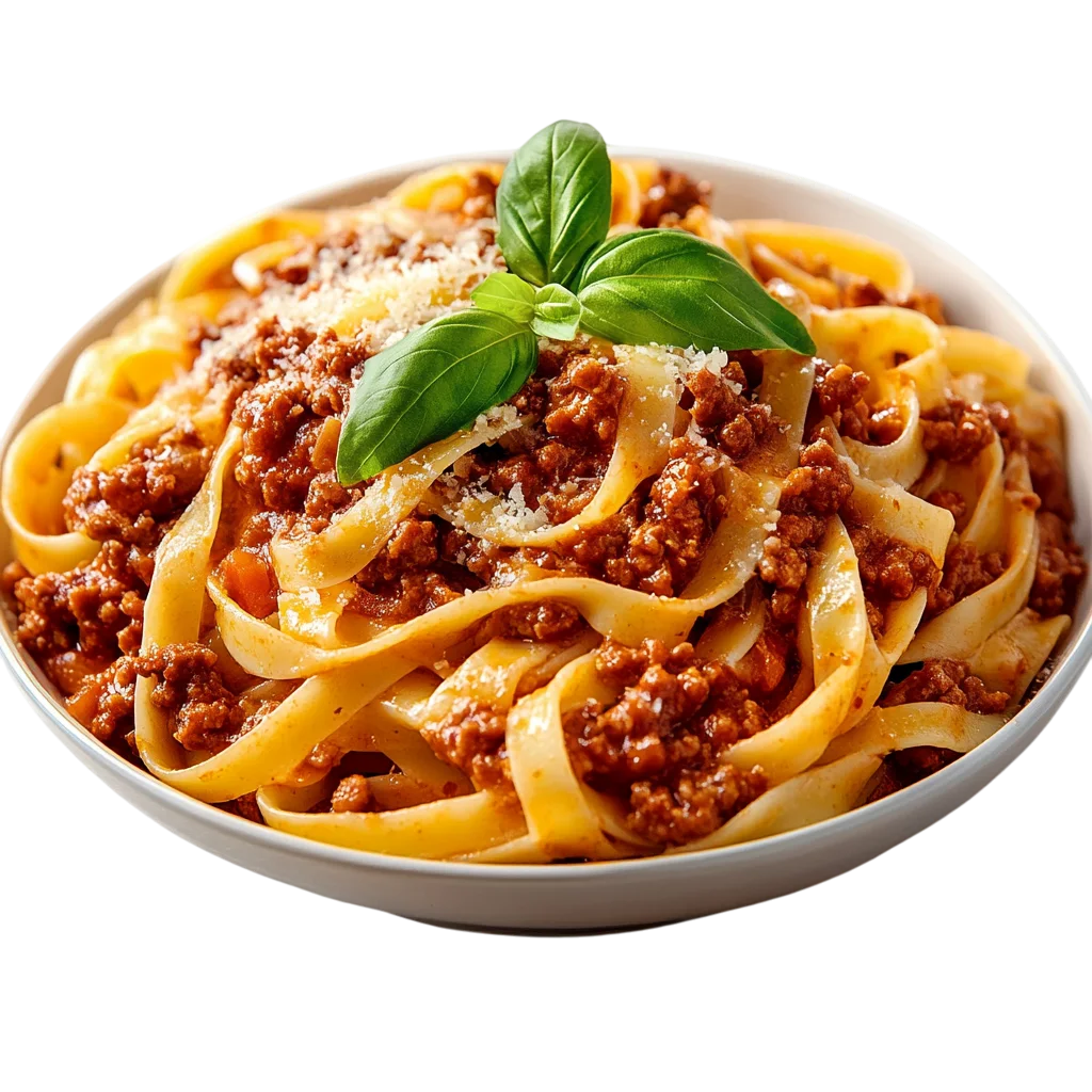 Spaghetti Bolognese Pasta Bowl Dish Free PNG