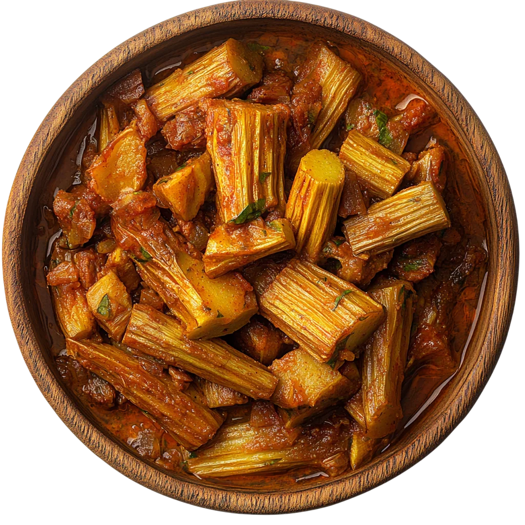 Roasted Herb Root Vegetables in Clay Bowl Free PNG
