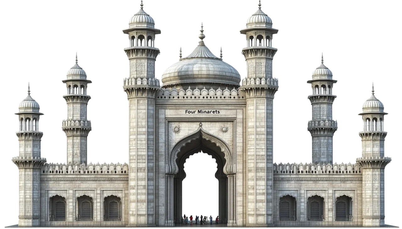 Charminar Monument Landmark Architecture Free PNG