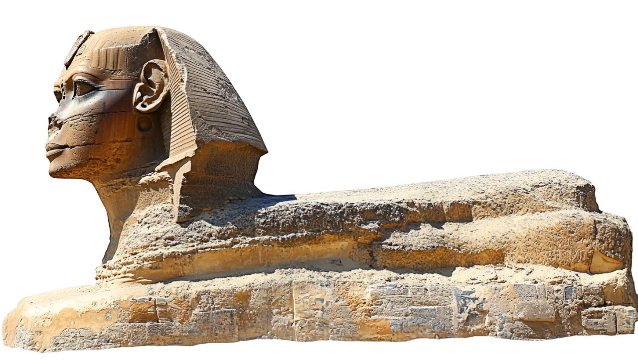 Great Sphinx Ancient Egyptian Monument Free PNG