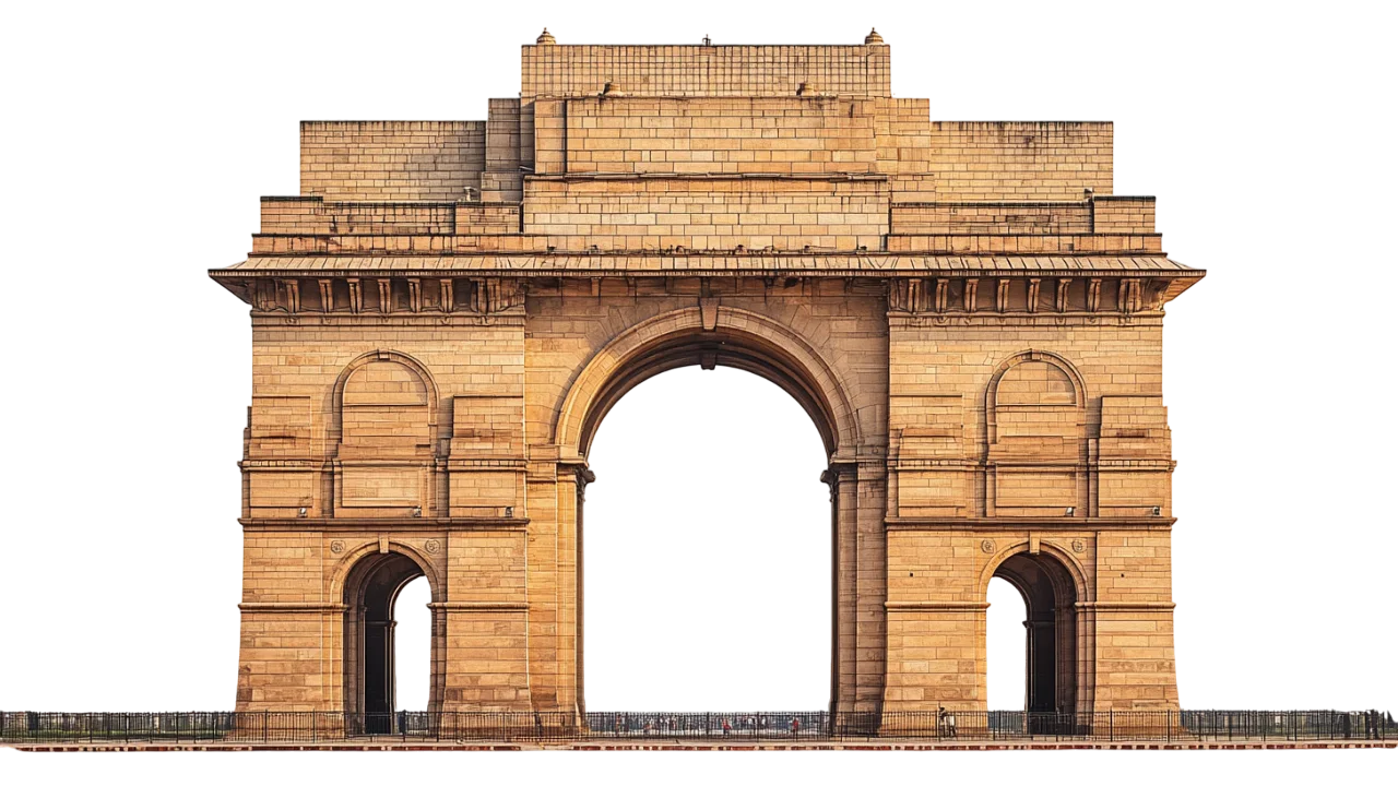 Gateway of India Monument Architecture Free PNG