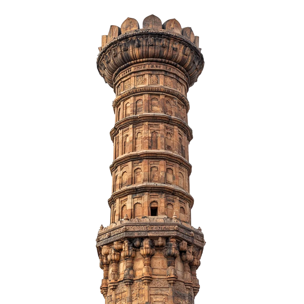Qutub Minar Free PNG Cutout