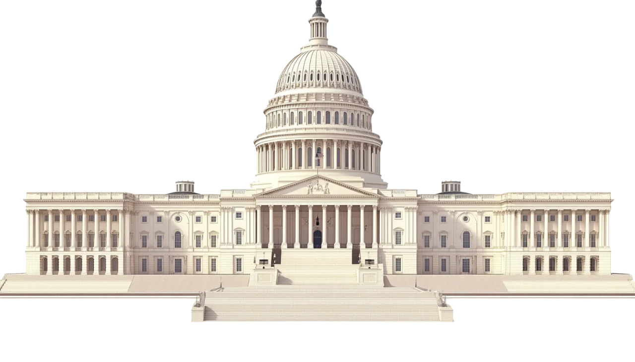 White House Building Free PNG