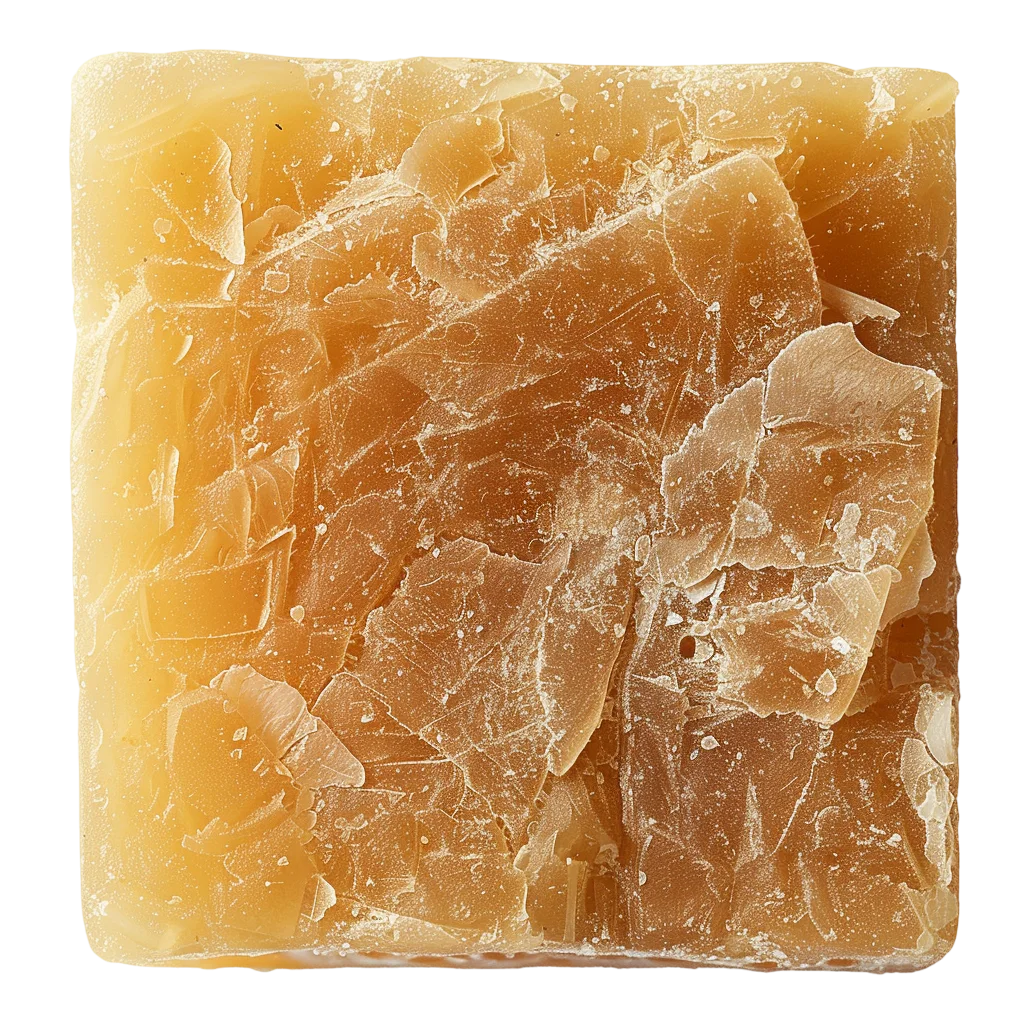 Golden Honeycomb Chunk Raw Honeycomb Free PNG