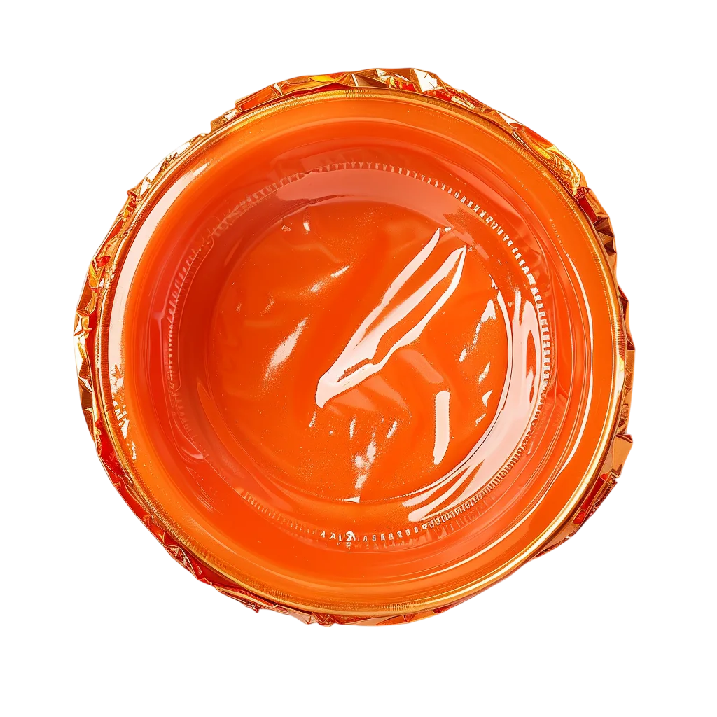 Spicy Red Chili Sauce Condiment Bowl Free PNG Cutout