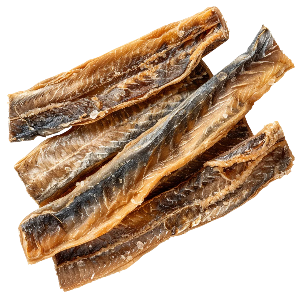 Smoked Beef Jerky Strips Meat Snack Free PNG Cutout