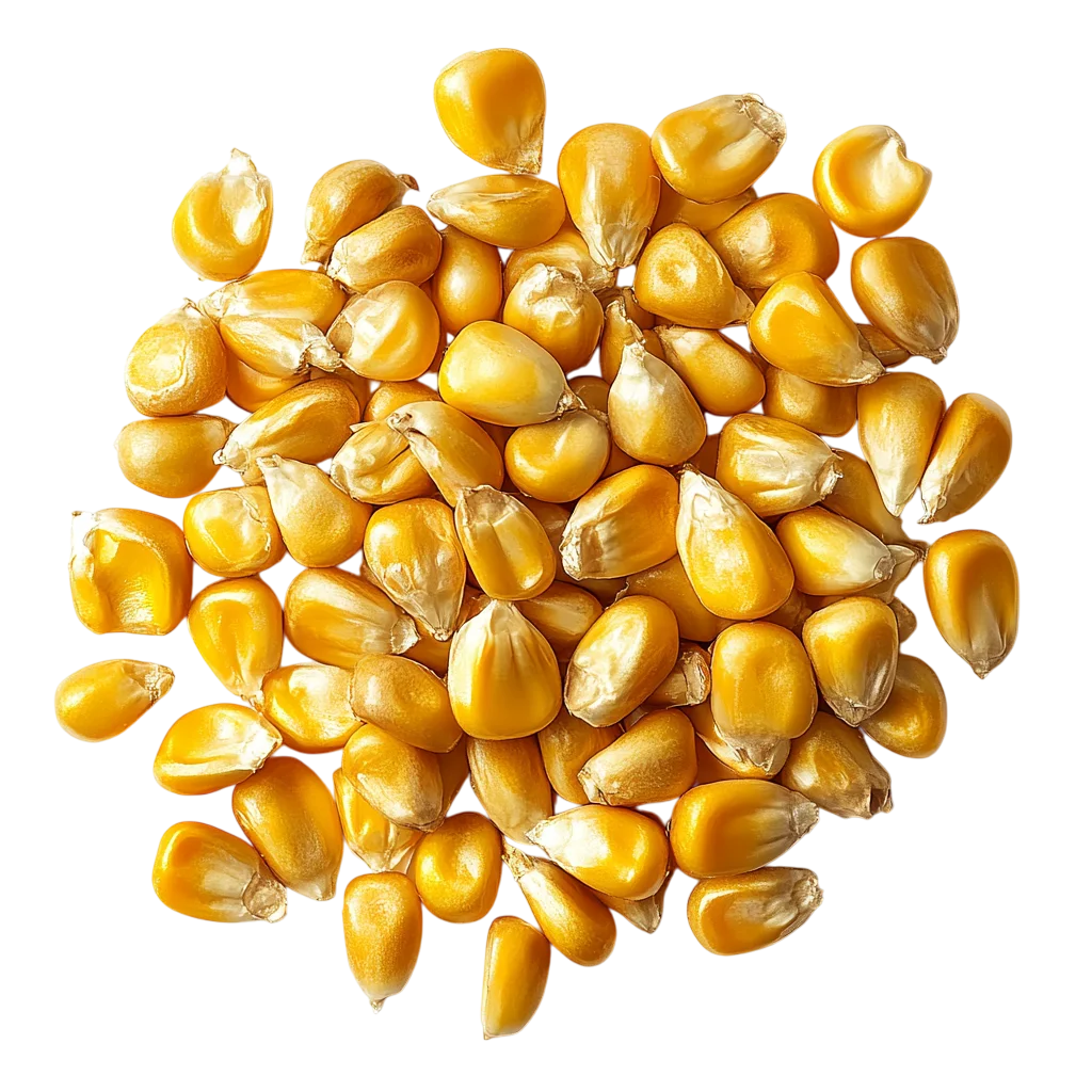 Raw Dried Corn Kernels Seeds Free PNG Food Cutout