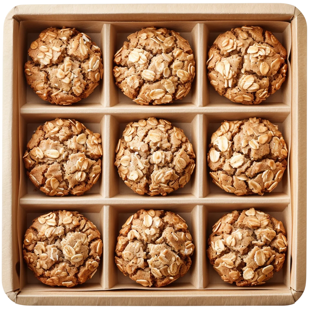 Box of Traditional Baked Mooncake Pastries Free PNG