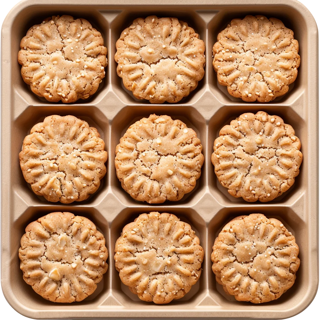 Box of Stamped Shortbread Cookies Pastry Free PNG