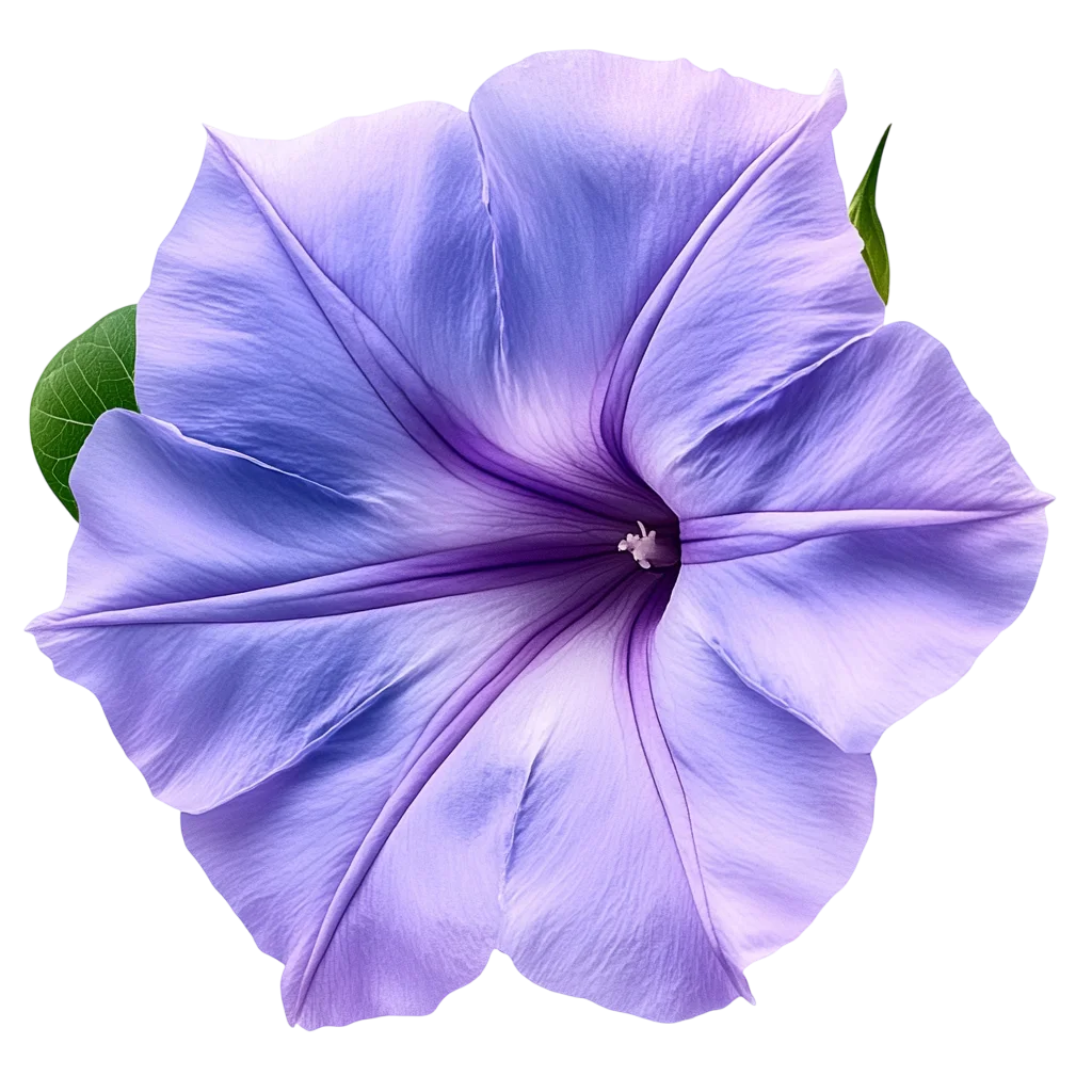 Purple Morning Glory Flower Bloom Blossom Free PNG