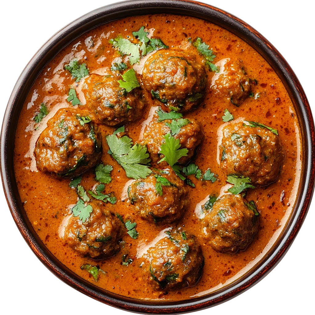 Skillet Meatballs in Rich Tomato Sauce Free PNG