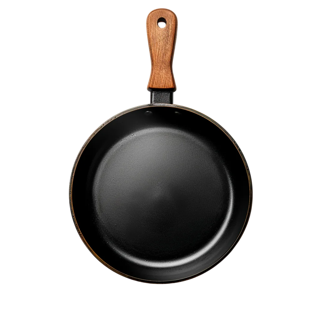 Small Black Cast Iron Skillet Pan Free PNG Clipart