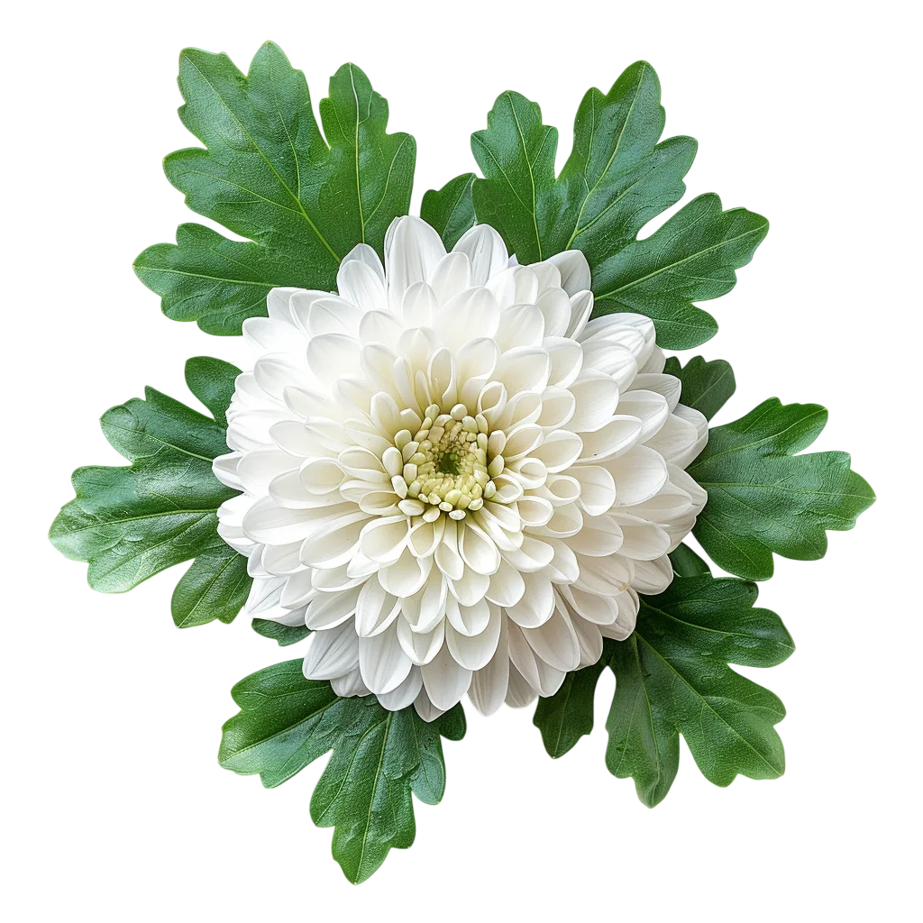 White Chrysanthemum Flower Bloom Free PNG Clipart